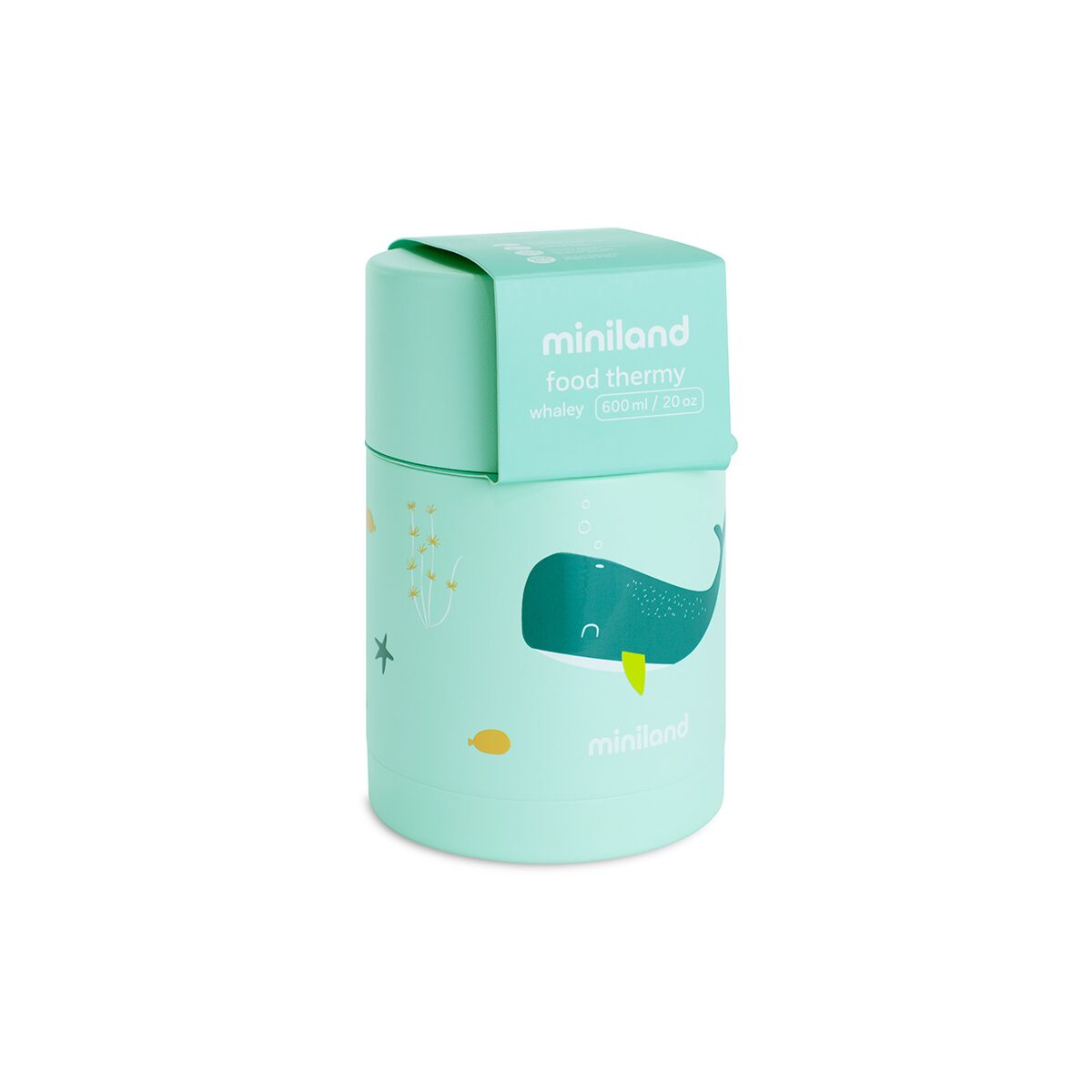 Miniland - Thermos portapappa whaley 600ml