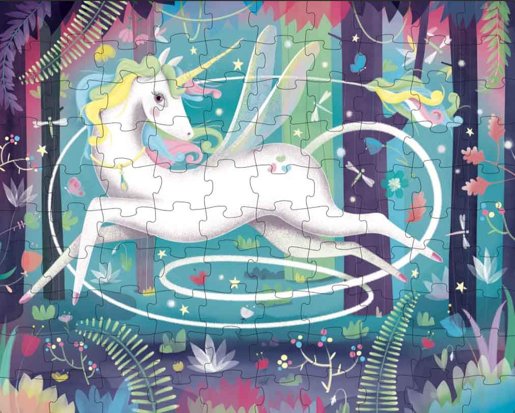 Sassi Junior - Unicorno, puzzle da 100pz