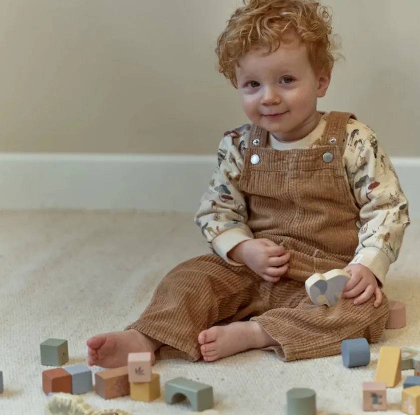 Little Dutch - Cubetti da costruzione Safari