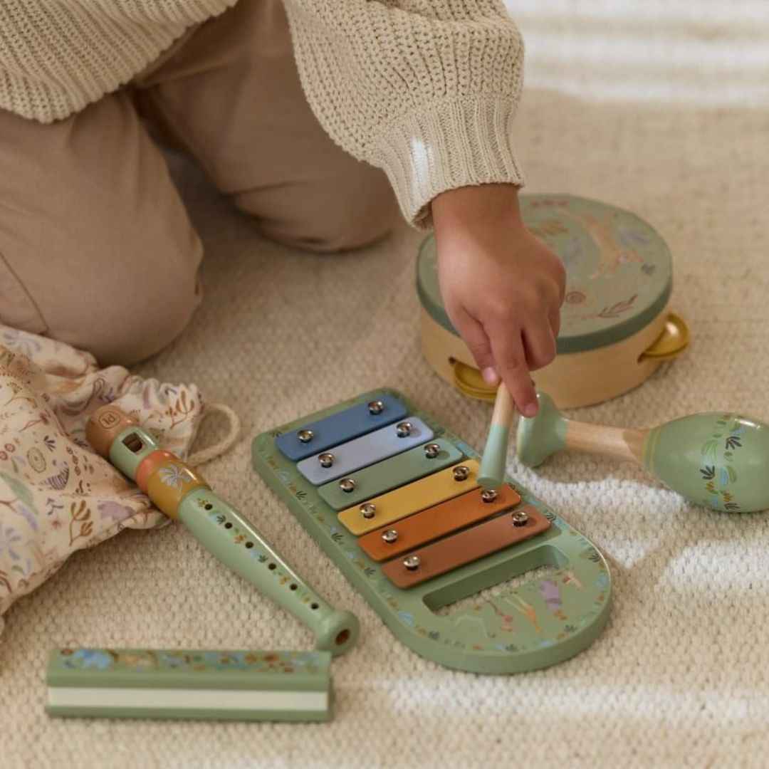 Little Dutch - Set musicale verde