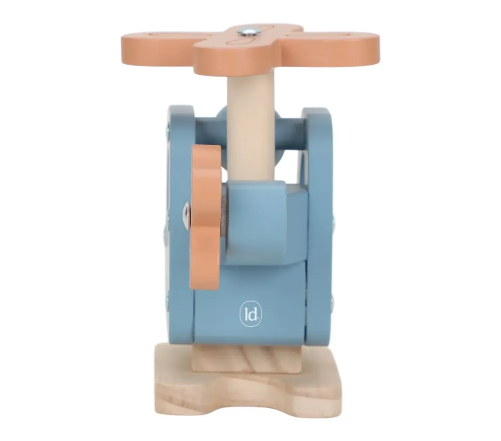 Little Dutch - Elicottero in legno con personaggio