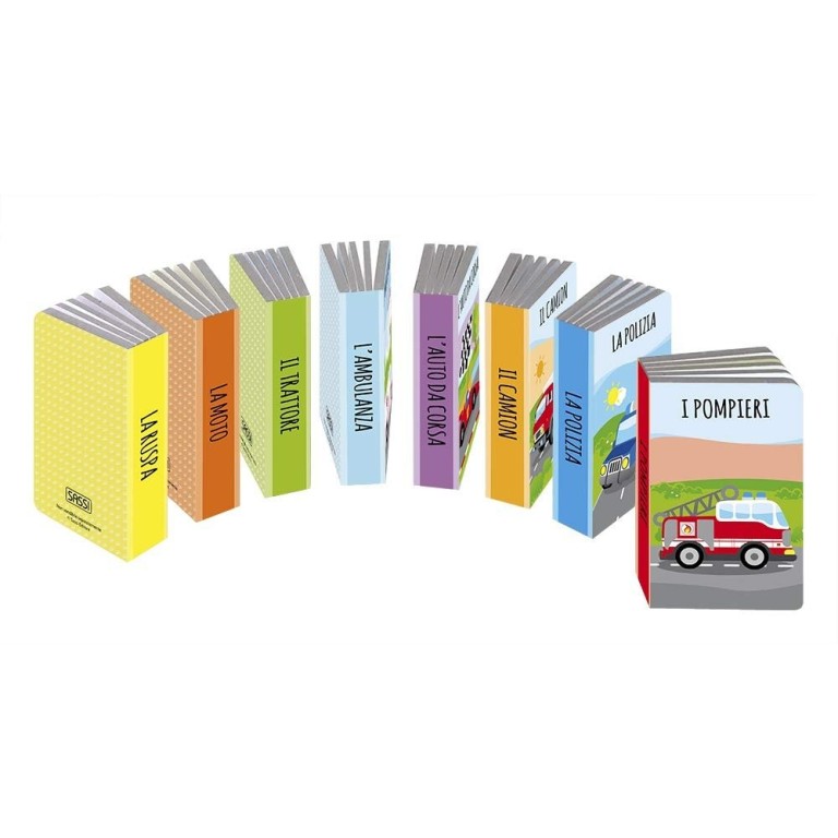 Sassi Junior - La mia prima biblioteca, I veicoli
