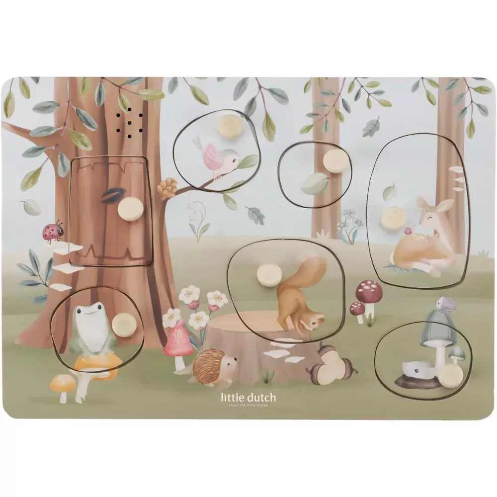 Little Dutch - Puzzle sonoro Forest Friends