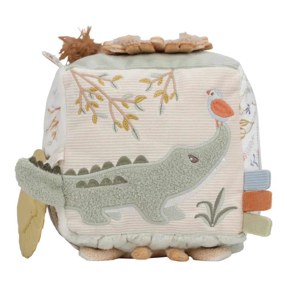 Little Dutch - Cubo morbido multi-attività Safari