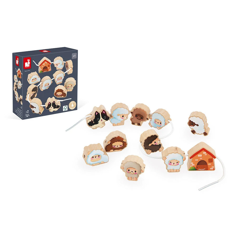 Janod - Perle da infilare pecore