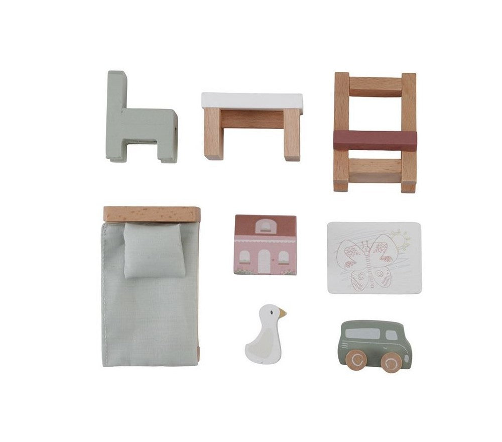 Little Dutch - Playset per casa delle bambole, children's room