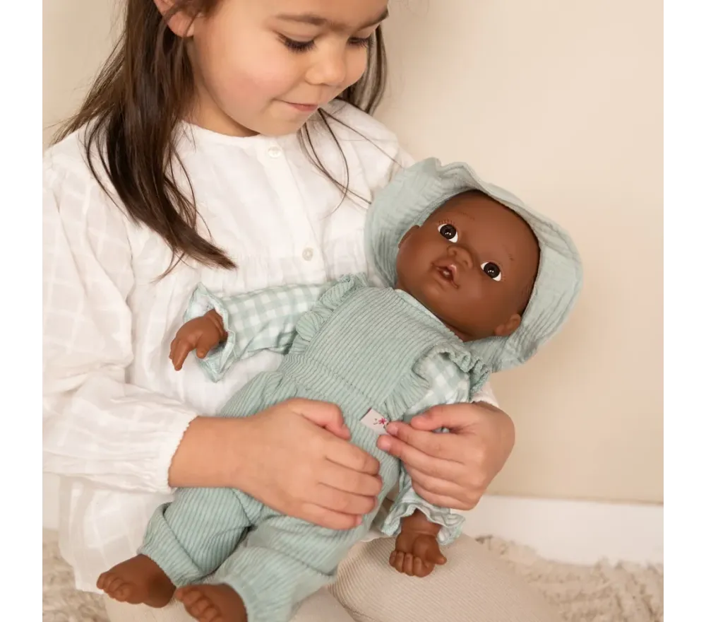 Little Dutch - Vestiti bambola verde