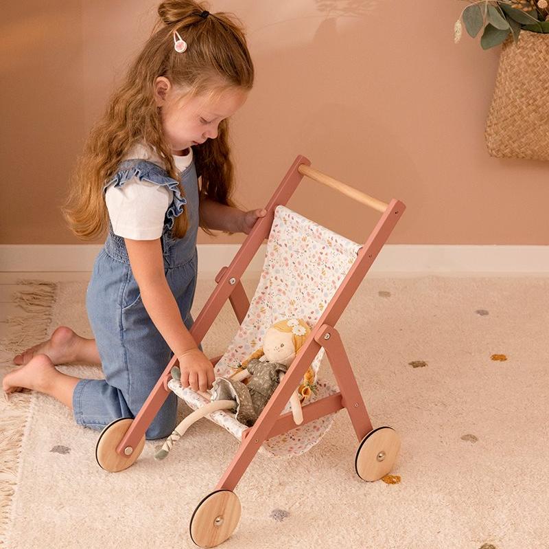 Little Dutch - Passeggino per le bambole flowers & butterflies