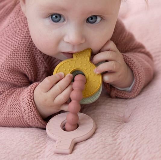 Little Dutch - Chiavi da dentizione rosa