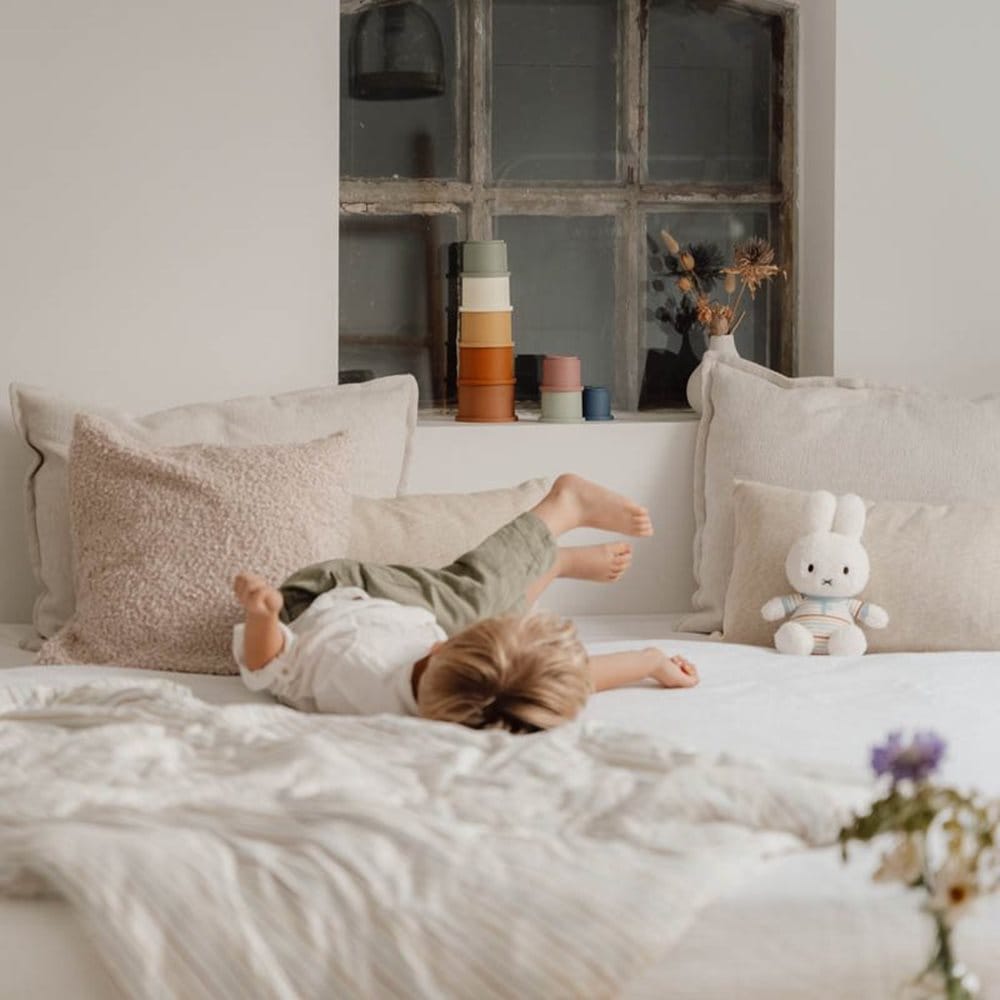 Little Dutch - Peluche Miffy sunny stripes 25cm