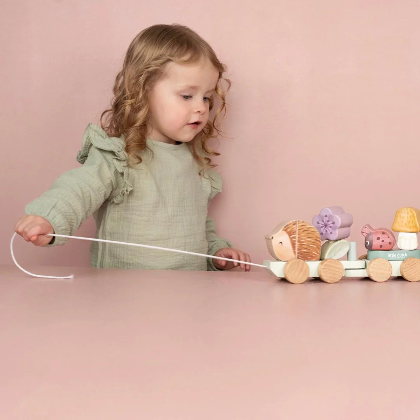 Little Dutch - Trenino con costruzioni giardino delle fate