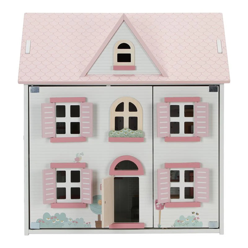 Little Dutch - Casa delle bambole rosa in legno