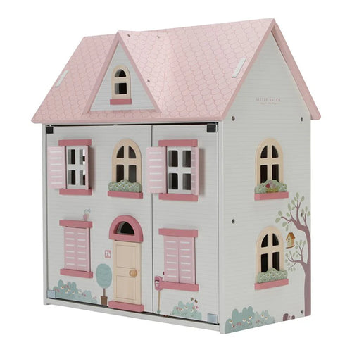 Little Dutch - Casa delle bambole rosa in legno