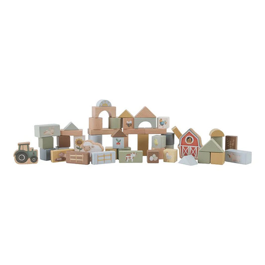 Little Dutch - Cubetti da costruzione Little farm