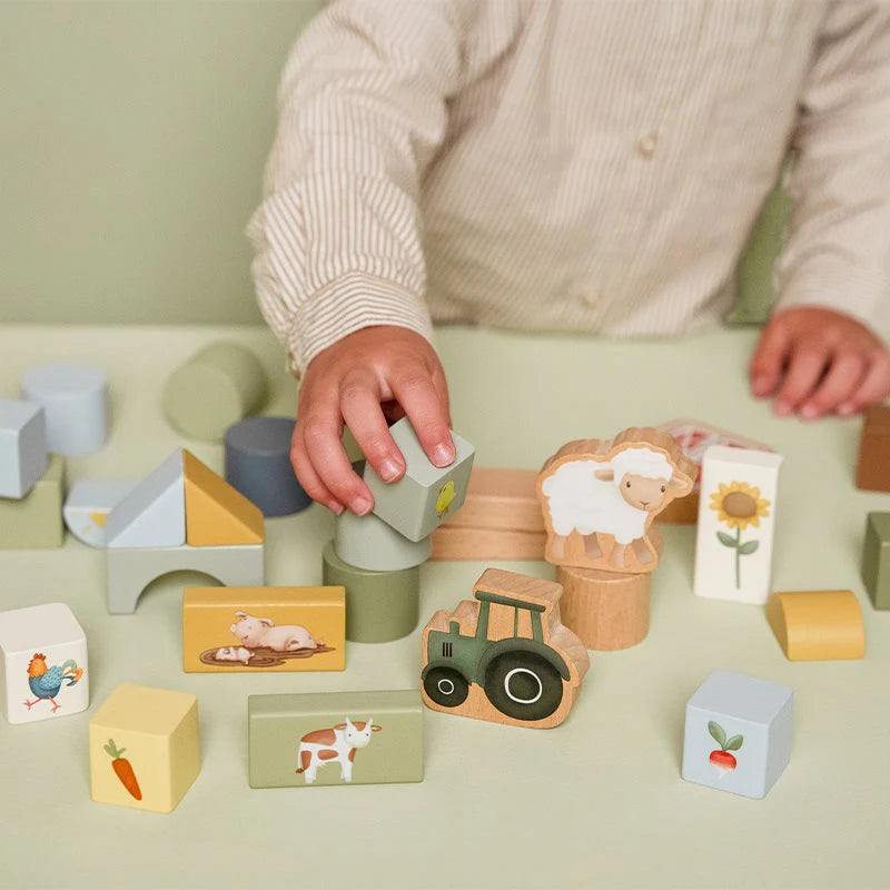 Little Dutch - Cubetti da costruzione Little farm