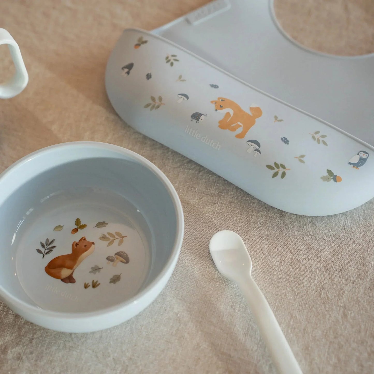 Little Dutch - Bavaglino in silicone forest friends