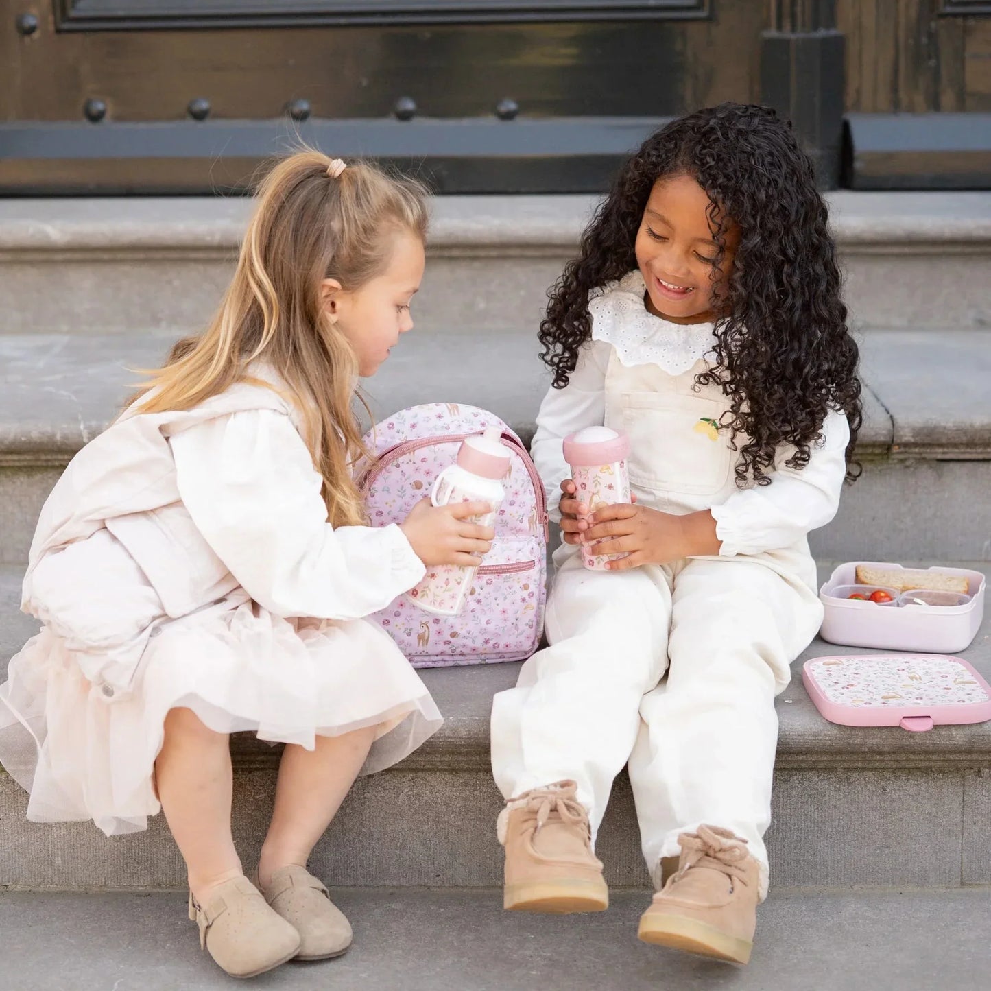 Little Dutch - Borraccia pop-up Fairy Garden 400ml