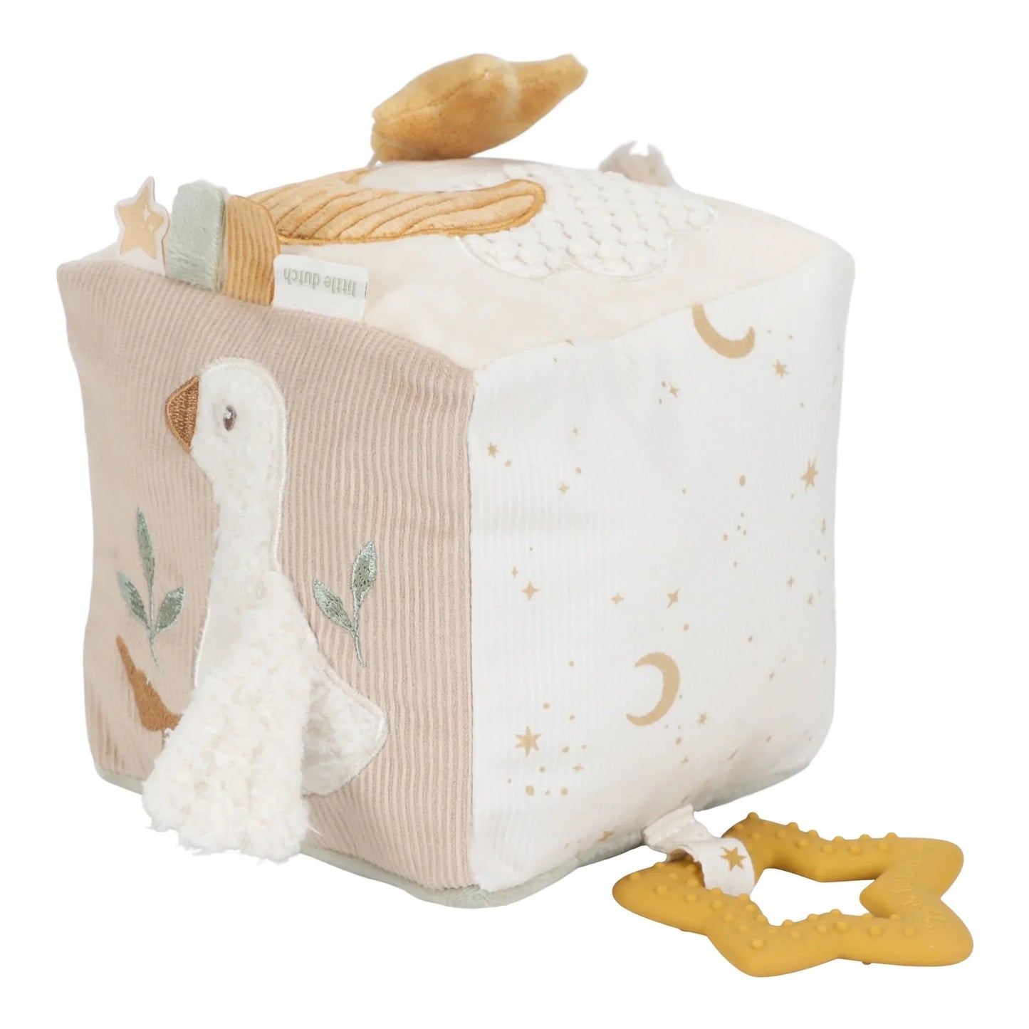 Little Dutch - Cubo morbido multi-attività baby bunny e little goose