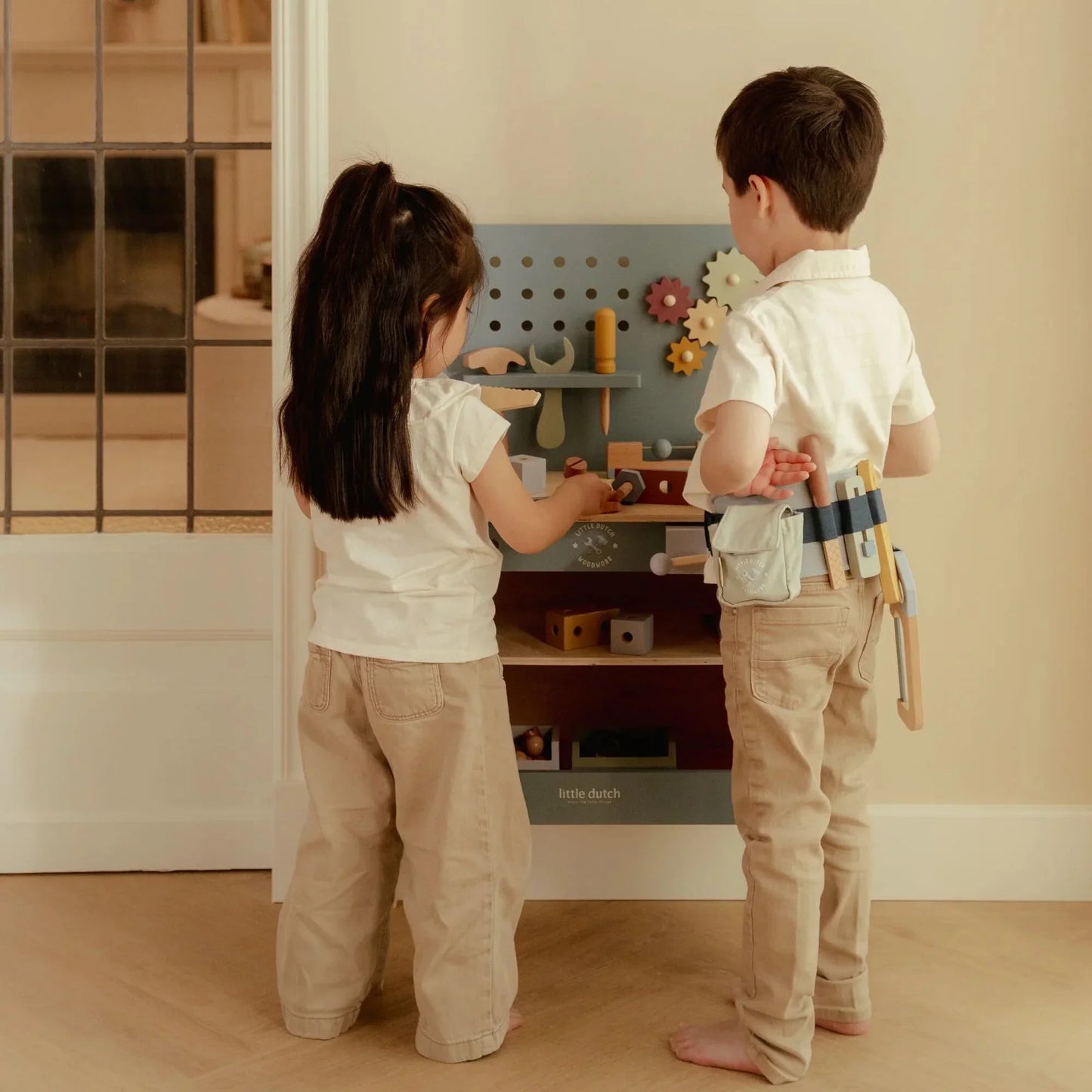 Little Dutch - Banco da lavoro con attrezzi