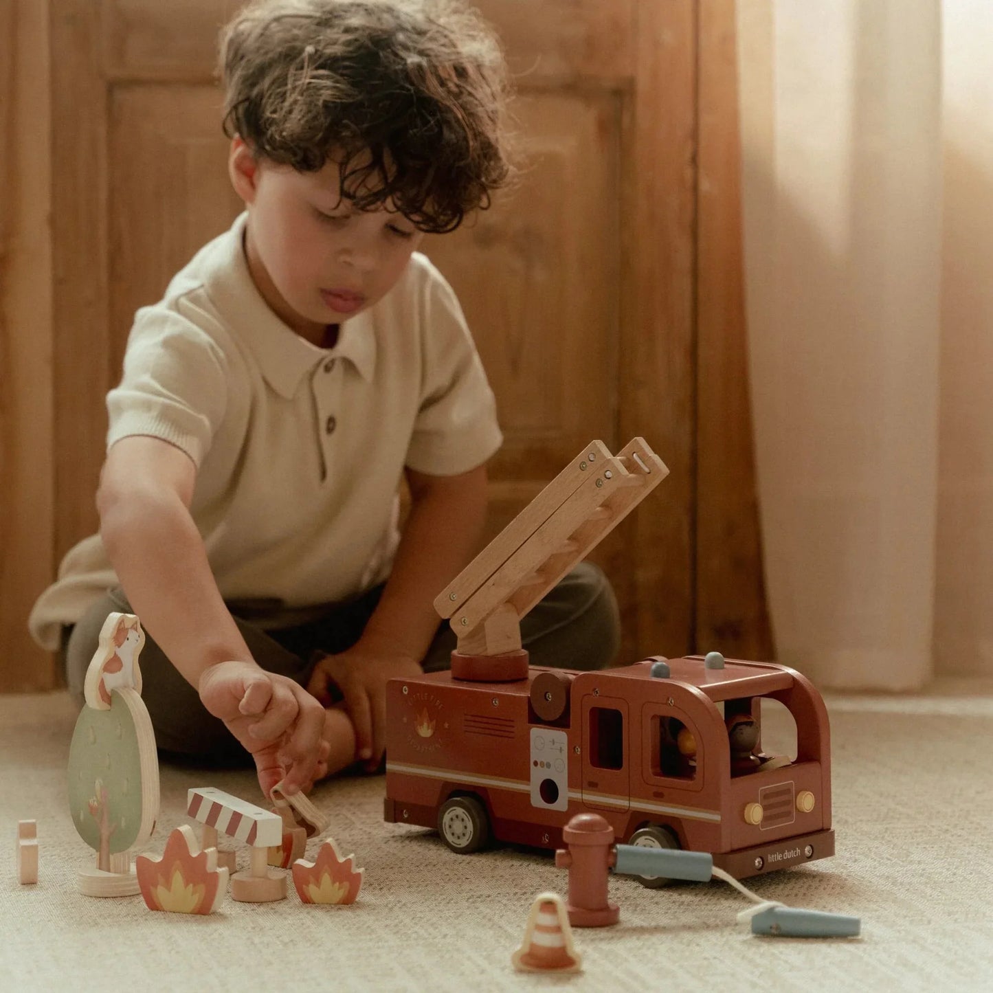 Little Dutch - Camion dei pompieri grande