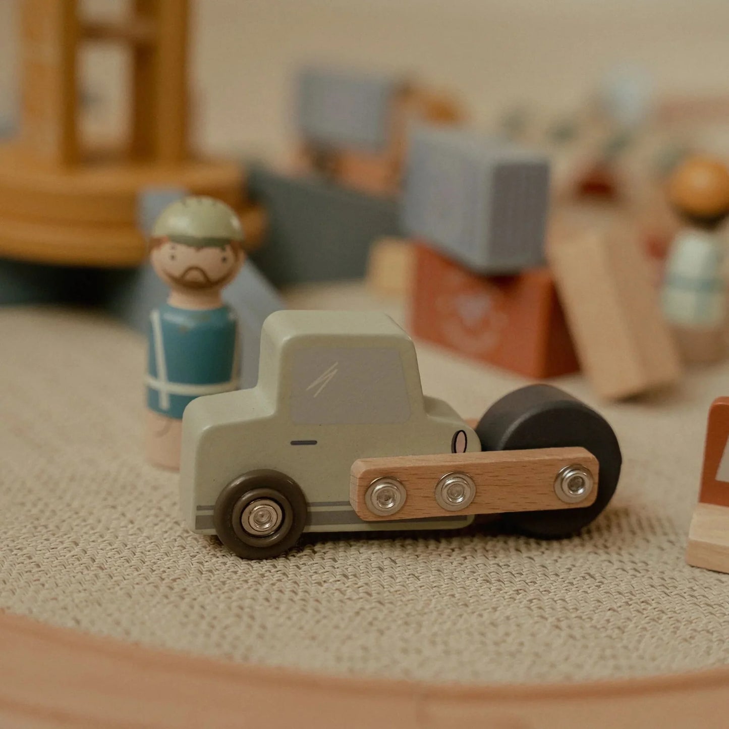 Little Dutch - Set gru con binari del trenino