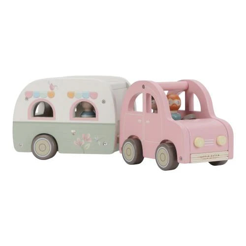 Little Dutch - Macchina con caravan e personaggi