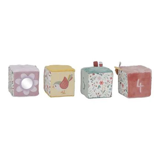 Little Dutch - Set 4 cubi morbidi Forest Friends
