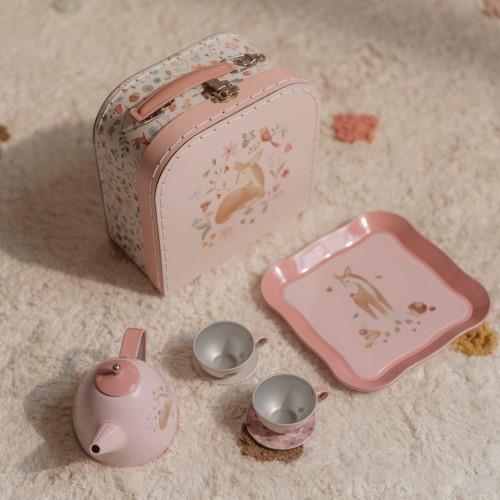 Little Dutch - Valigetta con set da thè Fairy Garden
