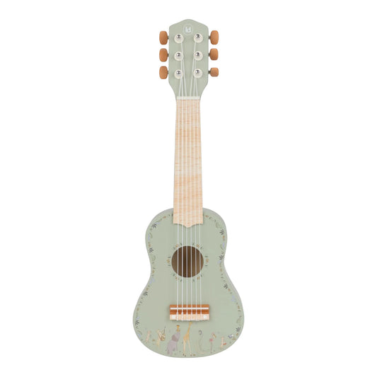 Little dutch - Chitarra in legno verde Safari