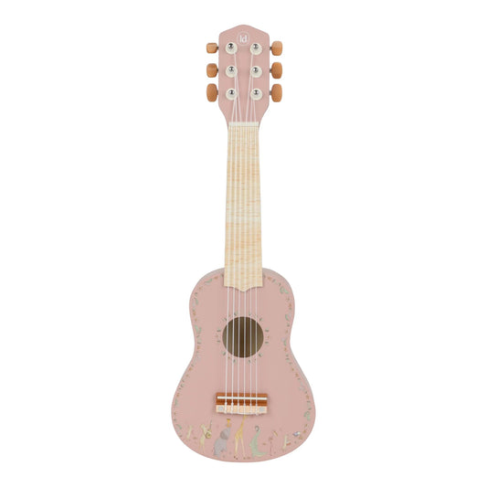 Little dutch - Chitarra in legno rosa Safari
