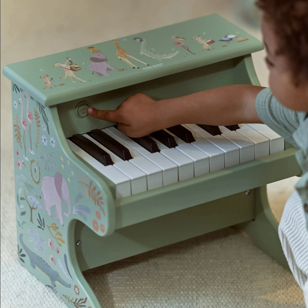 Little Dutch - Pianoforte in legno verde