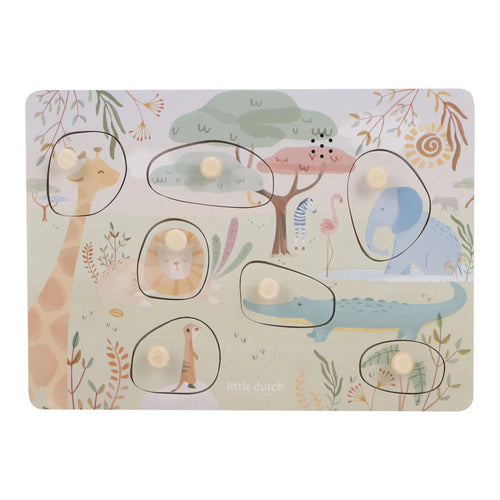 Little Dutch - Puzzle sonoro Safari