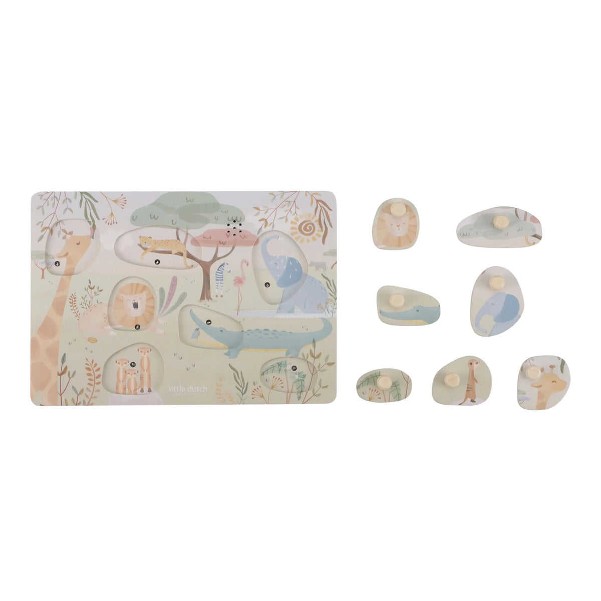 Little Dutch - Puzzle sonoro Safari