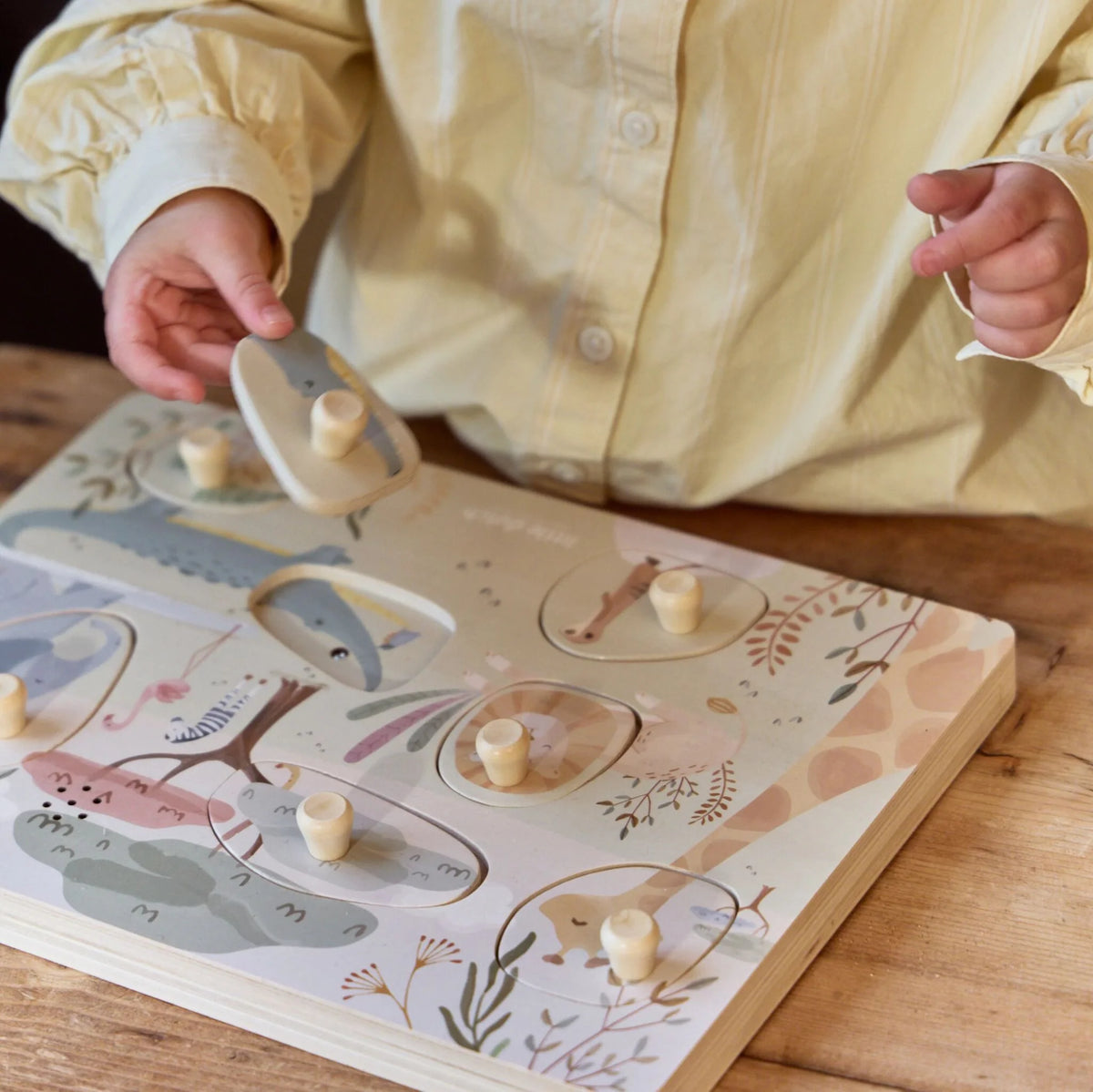 Little Dutch - Puzzle sonoro Safari