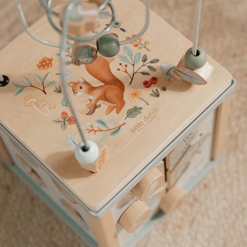 Little Dutch - Cubo multi-attività Forest friends