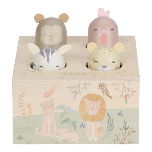 Little Dutch - Gioco pop-up in legno Safari