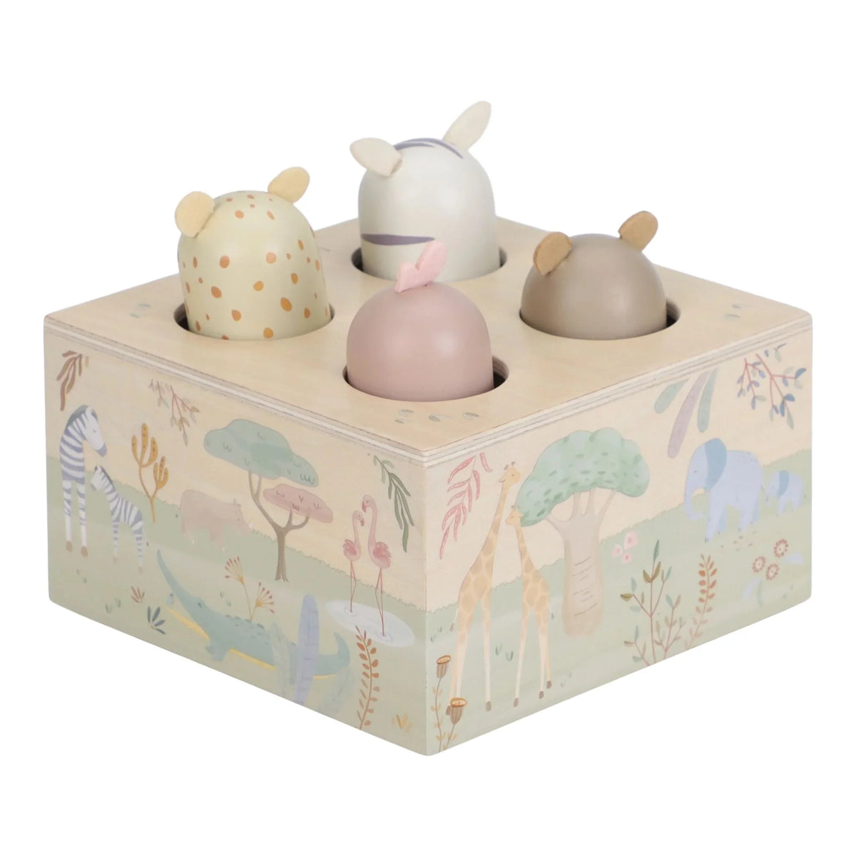 Little Dutch - Gioco pop-up in legno Safari