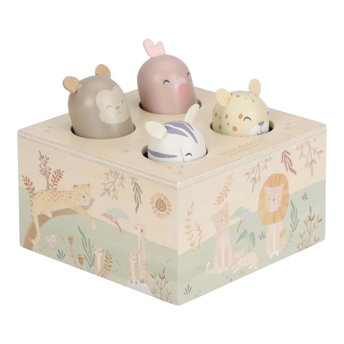 Little Dutch - Gioco pop-up in legno Safari