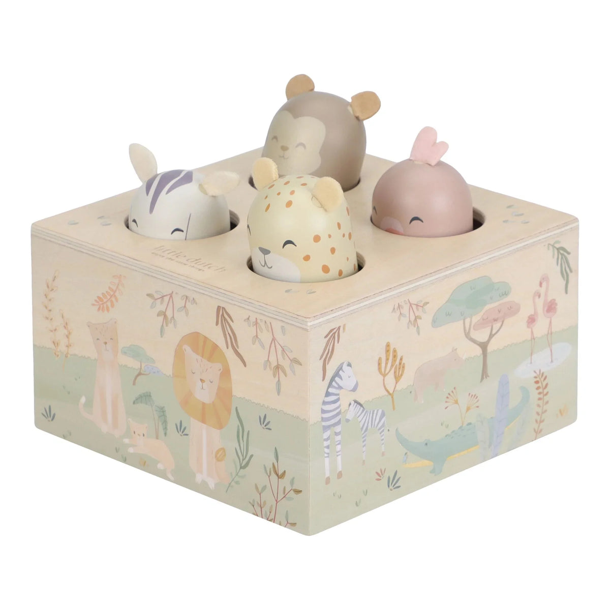 Little Dutch - Gioco pop-up in legno Safari