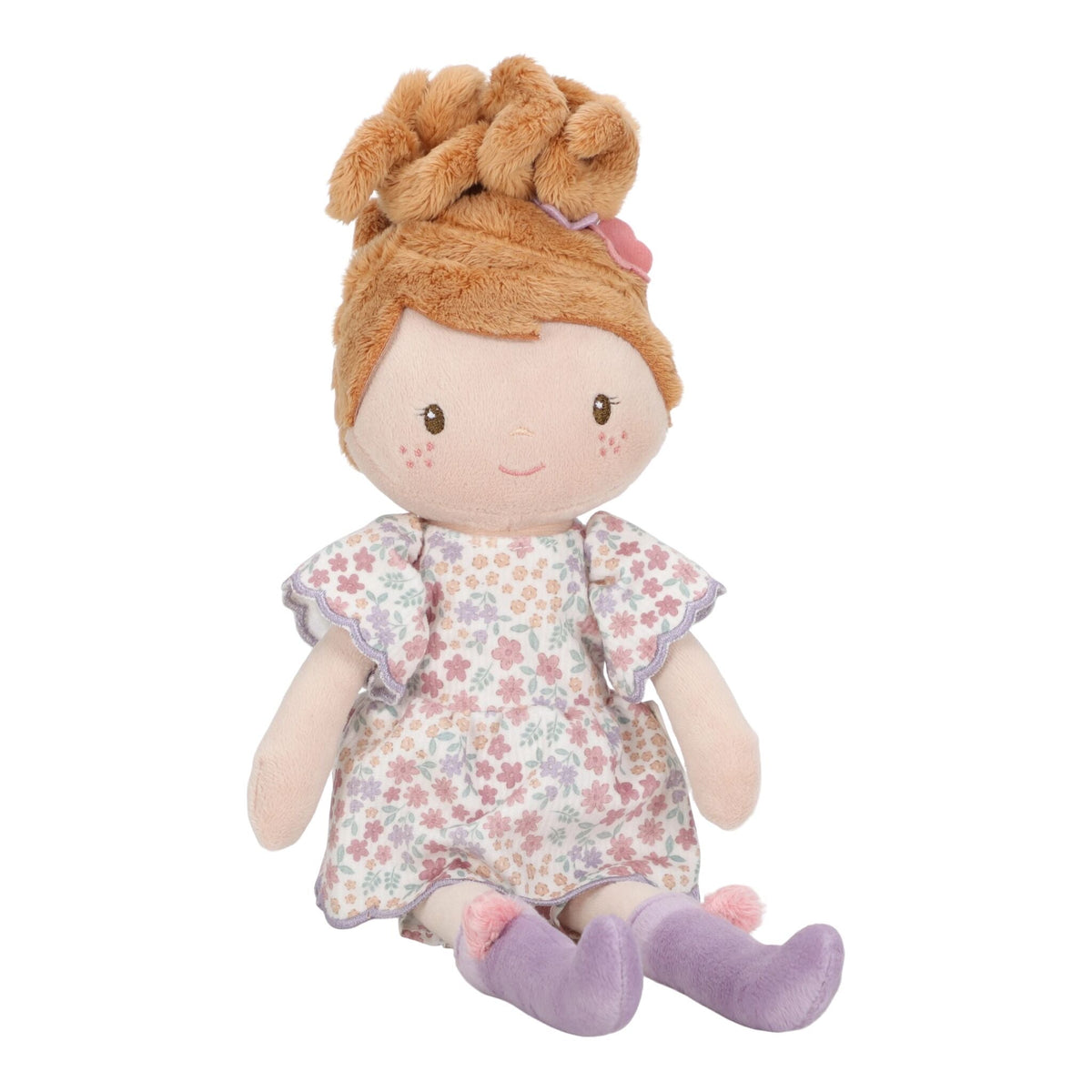 Little Dutch - Bambola morbida Ava 35cm – bambola seduta su sfondo bianco