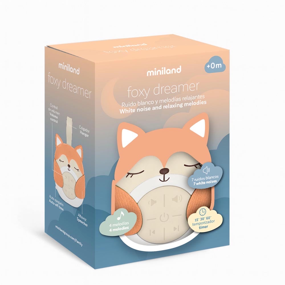 Miniland - Foxy dreamer portatile – nella confezione originale