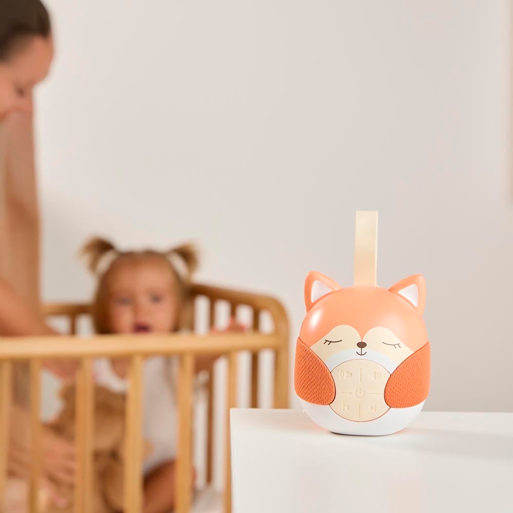 Miniland - Foxy dreamer portatile – appoggiato su un mobile della cameretta