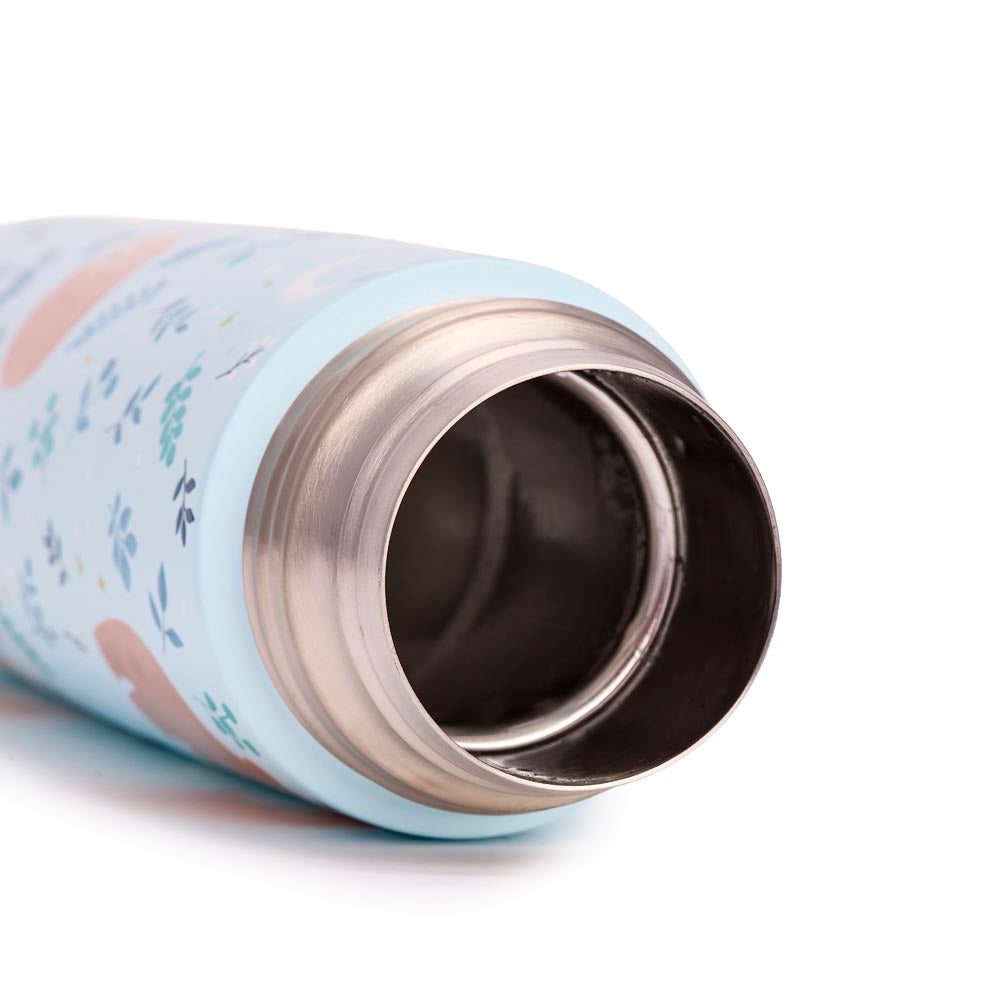 Miniland - Thermos per liquidi Bear da 500ml – dettaglio dell'interno in acciaio inox