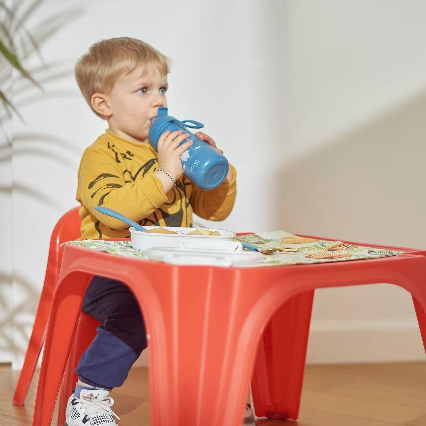 Nuvita - MOOVO borraccia termica 500ml powder blu