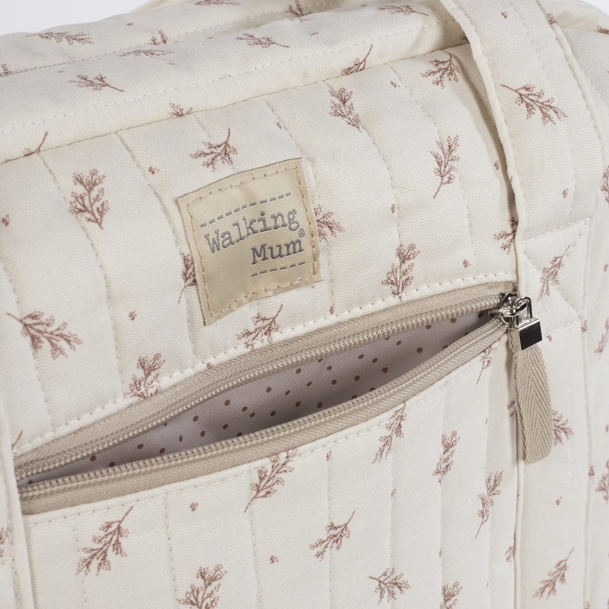 Walking Mum - Borsa fasciatoio Mimosa rosa