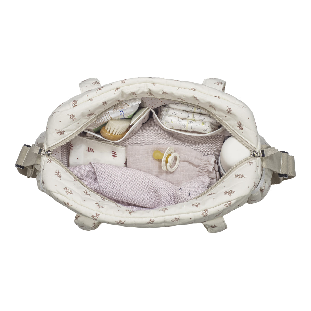 Walking Mum - Borsa fasciatoio Mimosa rosa