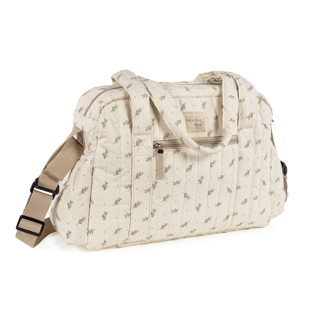 Walking Mum - Borsa fasciatoio Mimosa verde