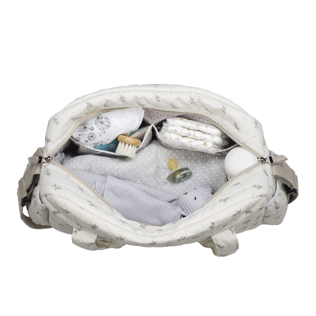 Walking Mum - Borsa fasciatoio Mimosa verde