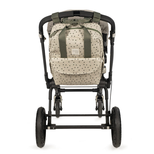 Walking Mum - Zaino cuori poppy muschio