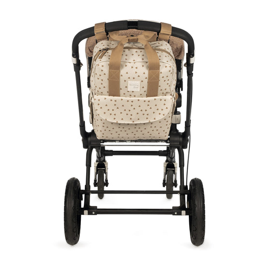 Walking Mum - Zaino cuori poppy cannella